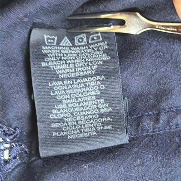 Robert Graham Men’s Textured Fabric Flip Cuffs Long Sleeve Button Down Shirt XL - Picture 12 of 13